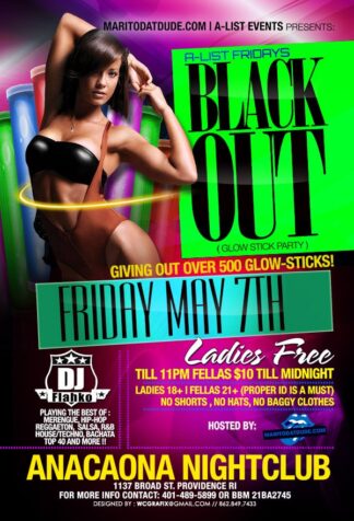 Anaconda Glow Lights anaconda glow lights Event flyers