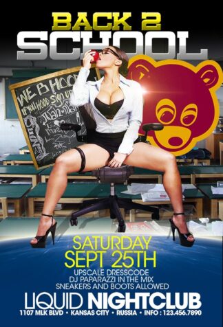 Back 2 School back 2 school Seasonal flyers