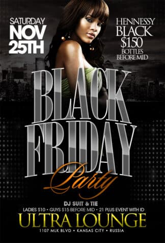 Black Friday Sexy Party black friday sexy party Seasonal flyers