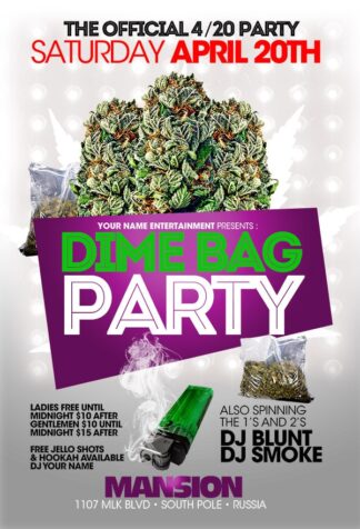 Blunt Party blunt party Event flyers