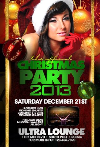 Christmas Party Ultra christmas party ultra Seasonal flyers