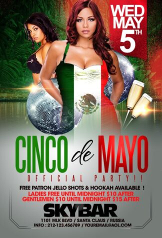 Cinco De Mayo Official Party cinco de mayo official party Community flyers