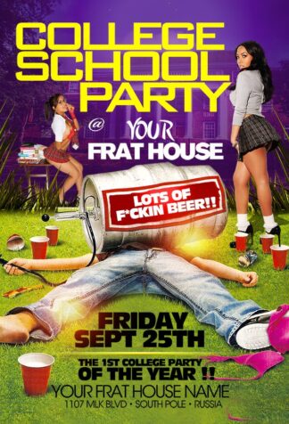 College Party college party Seasonal flyers