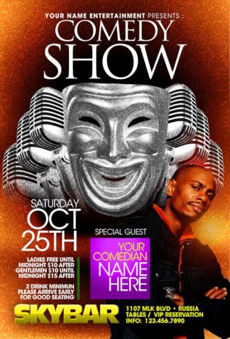 Comedy Show comedy show Event flyers