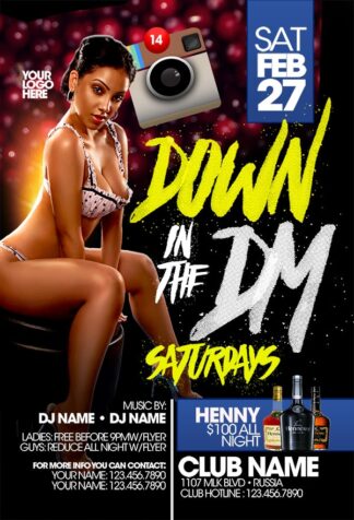 Down In The Dm down in the dm Community flyers