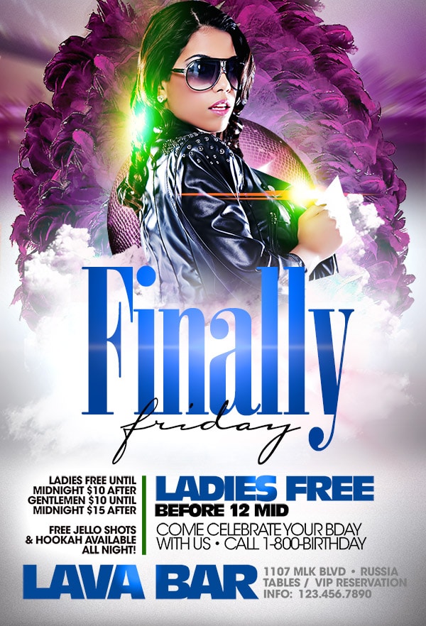 Finally Friday finally friday Event flyers