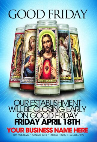 Good Friday good friday Community flyers