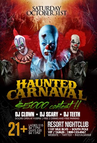 Hallo Clowns hallo clowns Seasonal flyers