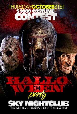 Hallo Freddy Jason hallo freddy jason Seasonal flyers