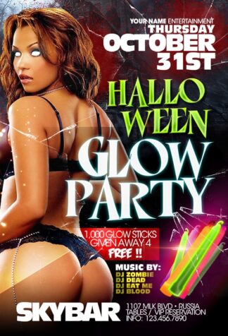 Hallo Glow Stick hallo glow stick Seasonal flyers