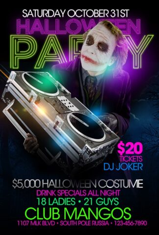 Hallo Joker hallo joker Seasonal flyers