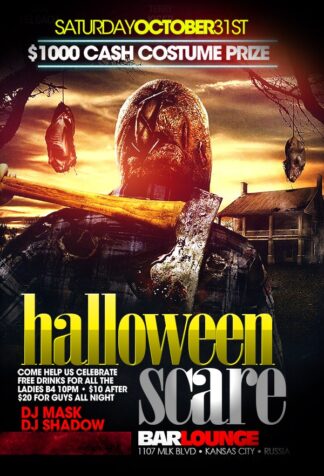 Hallo Scare hallo scare Seasonal flyers