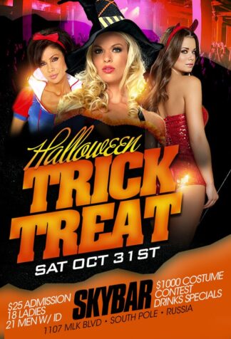 Hallo Trick Or Treat hallo trick or treat Seasonal flyers