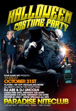 Halloween Abe halloween abe Seasonal flyers