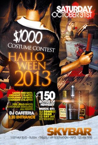 Halloween Contest halloween contest Seasonal flyers