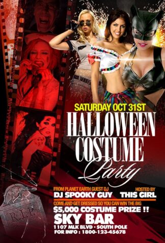 Halloween Costume Party halloween costume party Seasonal flyers