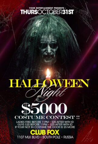 Halloween Night Party halloween night party Seasonal flyers