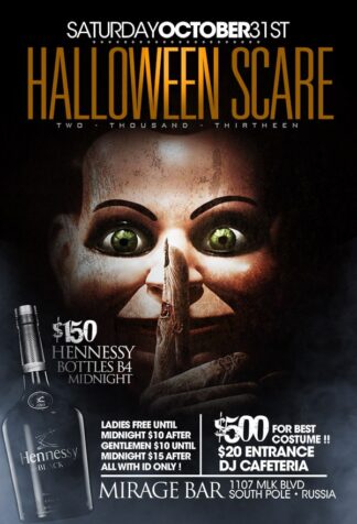 Halloween Scare halloween scare Seasonal flyers