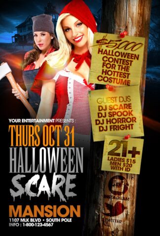 Halloween Sexy Party halloween sexy party Seasonal flyers