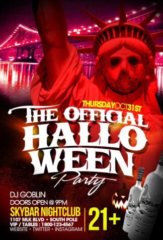 Halloween Statue halloween statue Seasonal flyers