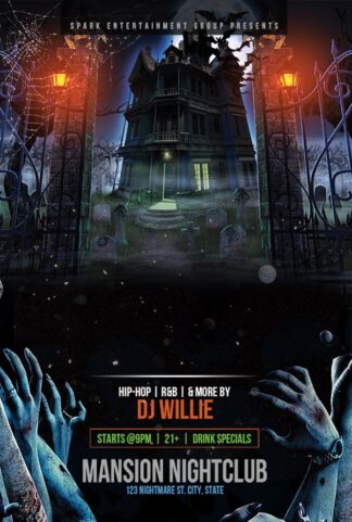 Halloween Try Out halloween try out Seasonal flyers