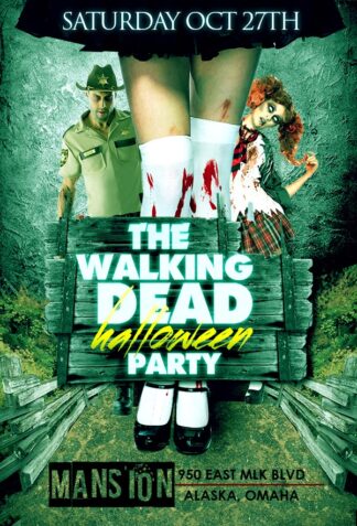 Halloween Walking Dead halloween walking dead Seasonal flyers
