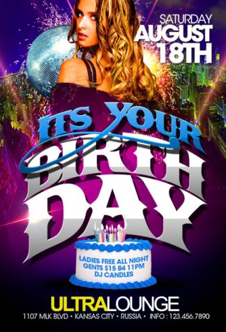 Happy Birthday happy birthday Event flyers