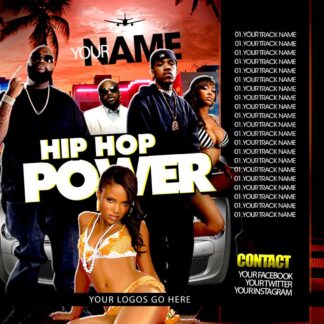 Hip Hop Power hip hop power Mixtape & CD Covers