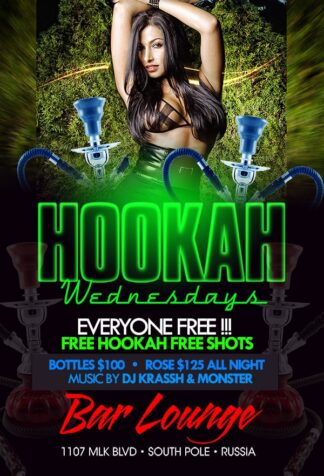 Hookah Weed hookah weed Event flyers