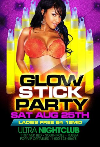 Hot Glow Stick hot glow stick Event flyers