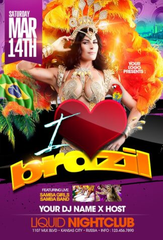 I Love Brazil i love brazil Community flyers