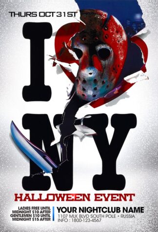 I Love Halloween I love halloween Seasonal flyers