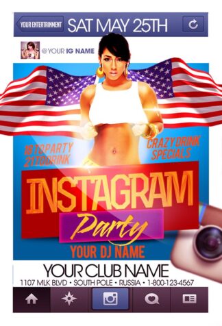 Instagram Nights instagram nights Event flyers