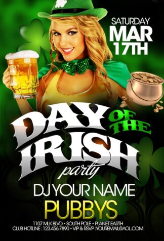 Irish Day irish day Seasonal flyers