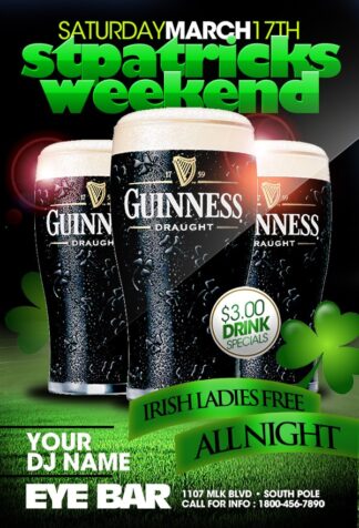 Irish Night irish night Seasonal flyers