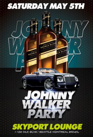 Johnny Walker johnny walker Event flyers