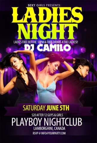 Ladies Night Playboy ladies night playboy Event flyers
