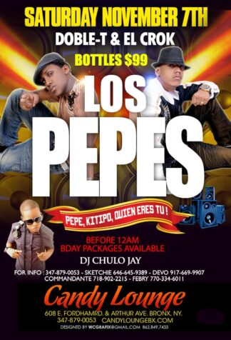 Los Pepes los pepes Music flyers