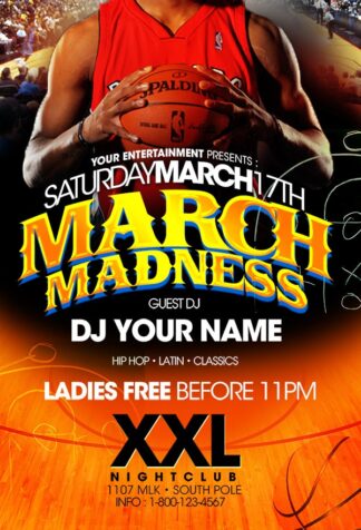 March Madness Party march madness party Event flyers