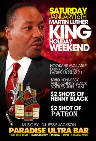 Martin Luther King martin luther king Community flyers