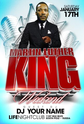 Martin Luther King Party martin luther king party Community flyers