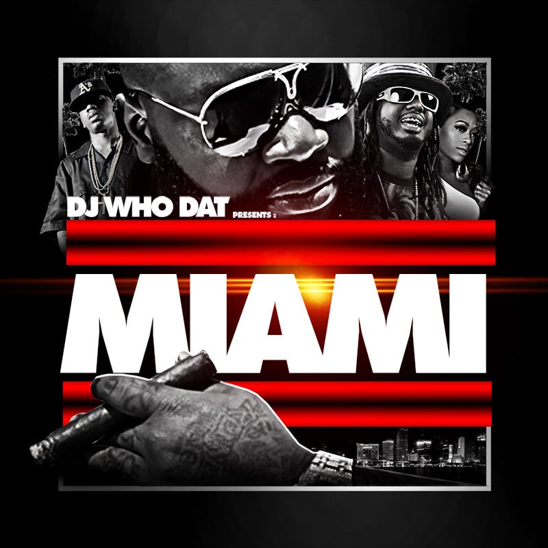 Miami miami Mixtape & CD Covers