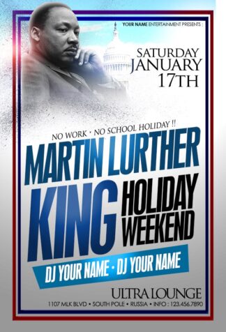 Mlk Holiday Weekend mlk holiday weekend Community flyers