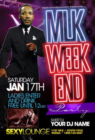 Mlk Party mlk party Community flyers
