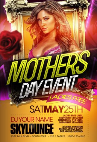 Mothers Day Event mothers day event Seasonal flyers