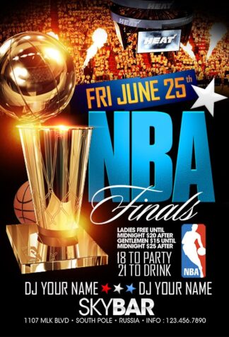 Nba Playoffs nba playoffs Event flyers