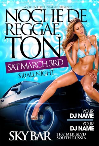Noche De Reggaeton noche de reggaeton Music flyers