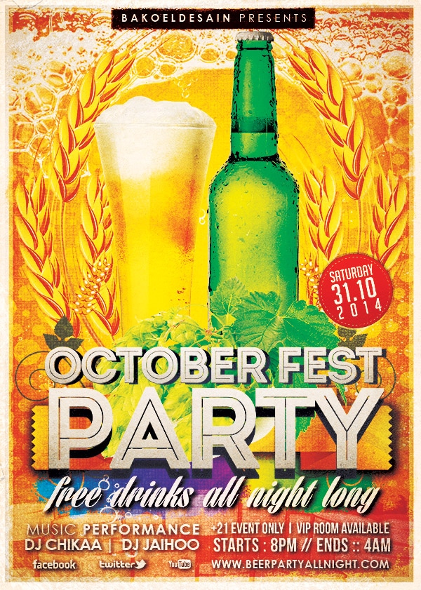 October Fest - ClubPSD