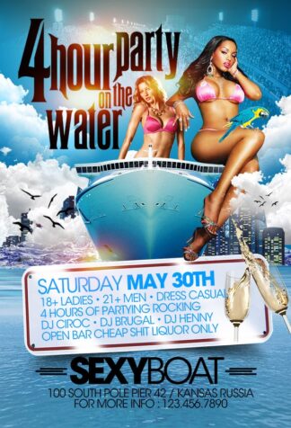 Party Cruise party cruise Seasonal flyers