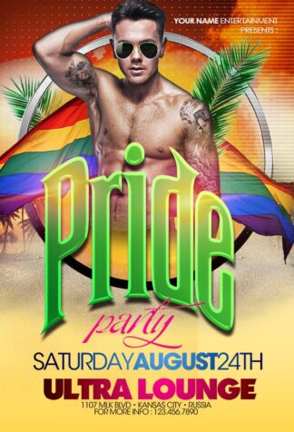 Pride Party pride party Community flyers